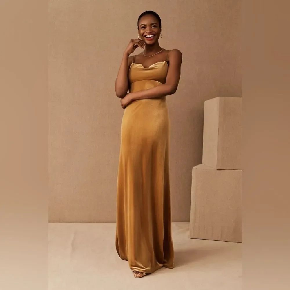 Jenny Yoo Sammi Velvet Dress